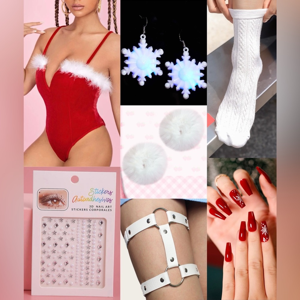 Santa Baby Full Rave / Festival Outfit